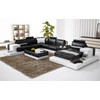modern leather sofa