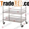 stainless steel apparatus trolley