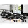 Recliner sofa 2015!Black Leather sofa Set,Chinese Furniture