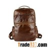 Vintage Men Casual Canvas Leather Backpack Rucksack Bookbag Satchel Hiking Bag