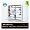 steel bookshelf