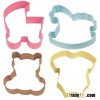 Baby Theme Cookie Cutter 4 Piece Set
