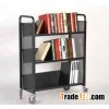 steel library book truck on wheels RCA-3S-LIB11