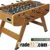 With Wood Grain PVC Laminated Soccer Table