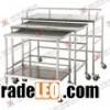 Stainless steel medical trolley