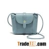 Genuine Leather Multi-Pocket Crossbody Purse Bag