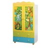 2015 New Design!! Wood Kid Bedroom Wardrobe