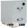 File Cabinets, Two Drawer Fireproof Metal Filing cabinet