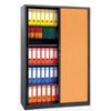 Metal Tambour Cabinet