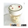 glass jar and food jar