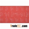 Silkscreen Printed Yoga Mat