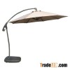 Aluminum middle pole umbrella