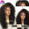 Peruvian Human Hair Full Lace Wig Curly