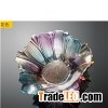 Coloured Glaze Fruit Bowl