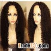 Brazilian Human Hair Full Lace Wig Jerry Curly