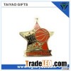 Soft Enamel Basketball Medal