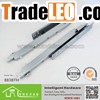 Full extension soft close undermount slide with adjustable s