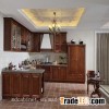 Classic Solid Wood Kitchen Cabinet with Competitive Price