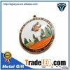 Imitation Enamel Soccer Medal