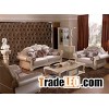 Neoclassical Leather&Fabric Sofa (1038A)