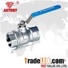 2PC Stainless Steel Economic Type Floating 304/316/316L Ball Valve 1000WOG