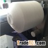 Raw White Polyester Thread In Dying Cone