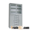 Six-drawer in middle glass cabinet LH-1029
