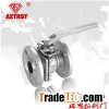 2PC Stainless Steel DIN F4/F5 Flanged Floating Ball Valve