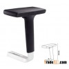 Ergonomics office chair adjustable aluminum armrest