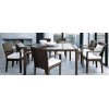 Rattan Dining Room Chair Set with Table