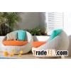 outdoor furniture rattan single sofa