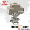 3PC Stainless Steel Floating 1/4~4 Inch Ball Valve With ISO5211 Direct Mounting Pad
