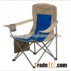 foldable beach chair with carry bag and cup holder