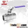 Two Piece Stainless Steel DIN M3 Floating PN63 Thread Ball Valve