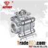 3PC 2000PSI Stainless Steel Heavy Duty Floating CF8/CF8M Ball Valve NPT/BSP Thread Ends
