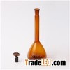 Amber Glass Class B Volumetric Flask