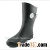 Half Boot Type Women Rubber Rain Boots