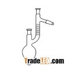 Standard Ground Mouth Thorn Tube Pear Shape Distilling Flask