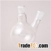 Standard Ground Mouth Two Necks Oblique Shape Flask