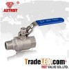 2 Piece Stainless Steel Floating Male Thread Ball Valve 1000WOG