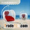 poly rattan swing chair