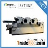 Three Color Non Woven Fabric Offset Printing Machine