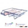 Tri Fold Sofa Bed Mechanisms with Wood Slats
