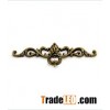 antique bronze cabinet drawer pull, classic handle