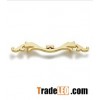 Zinc gold plated furniture handle