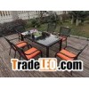 hot sale outdoor and room rattan/wicker dining furniture