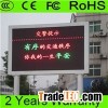 P10 Outdoor Dual Color LED Scrolling Display LED Screen Advertising