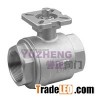 2PC Stainless Steel Ball Valve With ISO5211 PAD