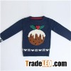 Crew Neck Double Knitted Pullover Sweater