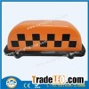 Orange Taxi Top Sign
